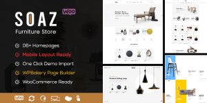 Soaz is a totally new premium clean and minimal theme that fits for any online shopping store or marketplace