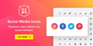 Boost your WordPress site's social engagement with CodeCanyon's WordPress Social Media Icons plugin. Easy to use  customize. Available via Bevaultx.