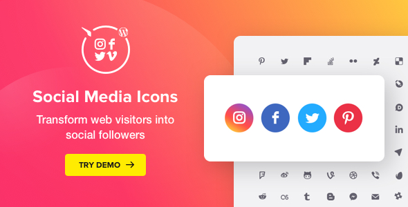 Boost your WordPress site's social engagement with CodeCanyon's WordPress Social Media Icons plugin. Easy to use  customize. Available via Bevaultx.