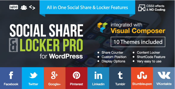 Unlock Advanced Engagement: Social Share  Locker Pro – WordPress Plugin The Social Share  Locker Pro - WordPress Plugin is your ultimate solution to supercharge user engagement and social sharing on your WordPress site. This powerful plugin from CodeCanyon allows you to easily lock your valuable content behind social…