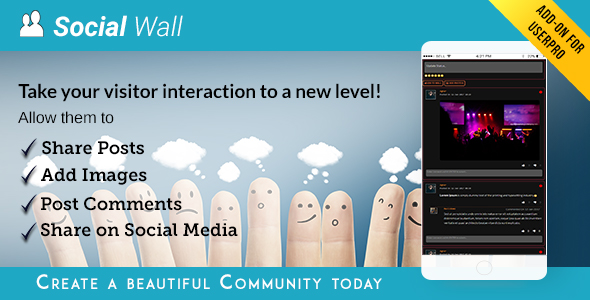 Ready to take your WordPress community to the next level? Meet the Social Wall Addon for UserPro. This fantastic add-on is exactly what you've been looking for to supercharge your UserPro plugin. Imagine a vibrant social wall where users can post