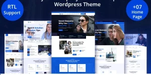 IT Company Website Template for your company. dedicated to all kinds of Web Agencies. it-solution and technology service theme for it-solution