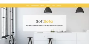 Soft Sofa is a Furniture WP Theme