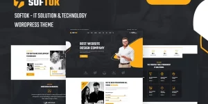 Softok is the best Technology and IT Solution WordPress Theme. The Theme best For Technology