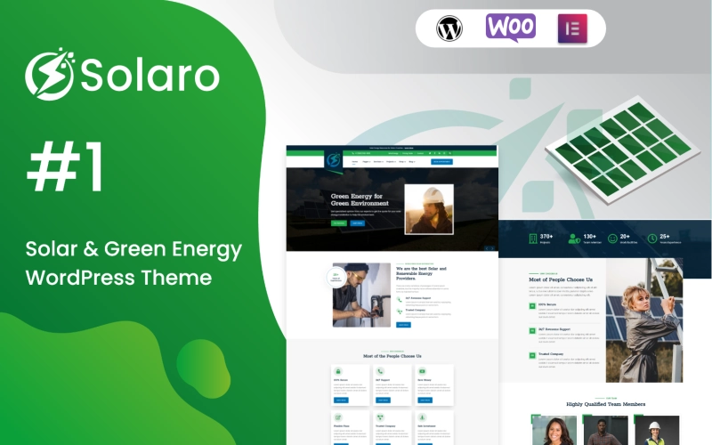 Hello! Welcome to Opus Themes. We're introducing our latest Master piece WordPress theme "Solaro". Solara is a professional and very very much flexible WordPress theme for Solar energy business