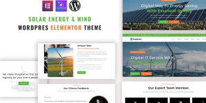 Solarwind is a very stylish WordPress theme which one made by Elementor Page Builder. It's really a good theme for your Solar Energy  Wind business. So many features we added inside of solarwind theme. Specially the projects and services item it so good looking with a simple good looking…