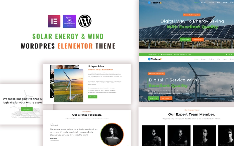 Solarwind is a very stylish WordPress theme which one made by Elementor Page Builder. It's really a good theme for your Solar Energy  Wind business. So many features we added inside of solarwind theme. Specially the projects and services item it so good looking with a simple good looking…