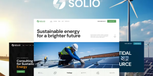 Discover the Solio stylish responsive WordPress theme