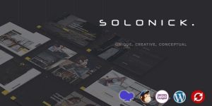 Solonick is a fully Responsive