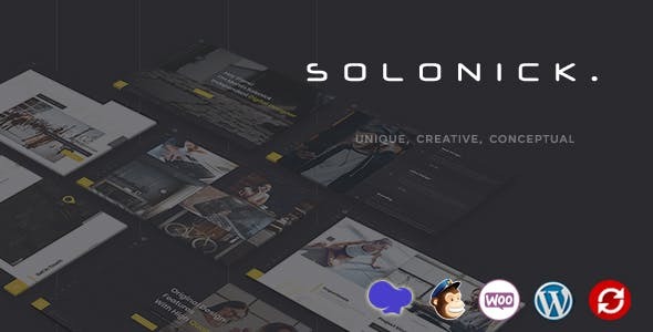 Solonick is a fully Responsive