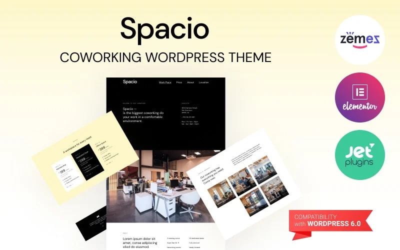 Are you an owner of a comfortable office for coworking? If you want to promote your business among the freelancers and companies that are looking for a full-equipped place for their employees then you came to the right place. We are glad to introduce Spacio coworking WordPress theme to you.…