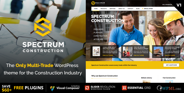 SPECTRUM is truly the first of its kind! Built specifically for the construction industry