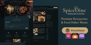 Revamp your hospitality site with SpiceDine! This elegant