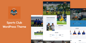 SpoClub is the perfect WordPress Theme for sport club