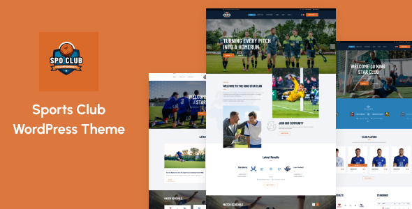 SpoClub is the perfect WordPress Theme for sport club