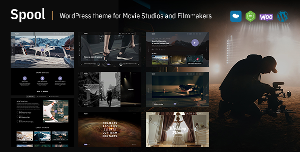 Spool Movie Studios and Filmmakers WordPress Theme – Elevate Your Filmmaking Website Are you a filmmaker