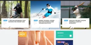 Looking for the best theme to create a popular sports news portal? Try this stylish Sportex WordPress theme