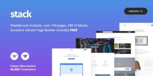 Boost your startup or corporate site with Stack. Showcase portfolios