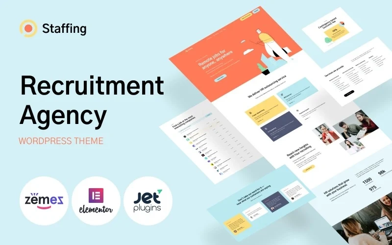 Become a leading HR agency on the web with our top-notch recruitment agency website template Looking to create a website that will address the needs of your clients and beat your competitors? Meet our brand new recruitment agency website template. Enjoy a responsive and intuitive design along with WordPress flexibility.…