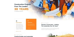 Meet this incredible Construction Company theme crafted with attention to details and powerful functionality! Everything can be done in live mode and customized at ease. With Standocs you will be able to show up your company’s services