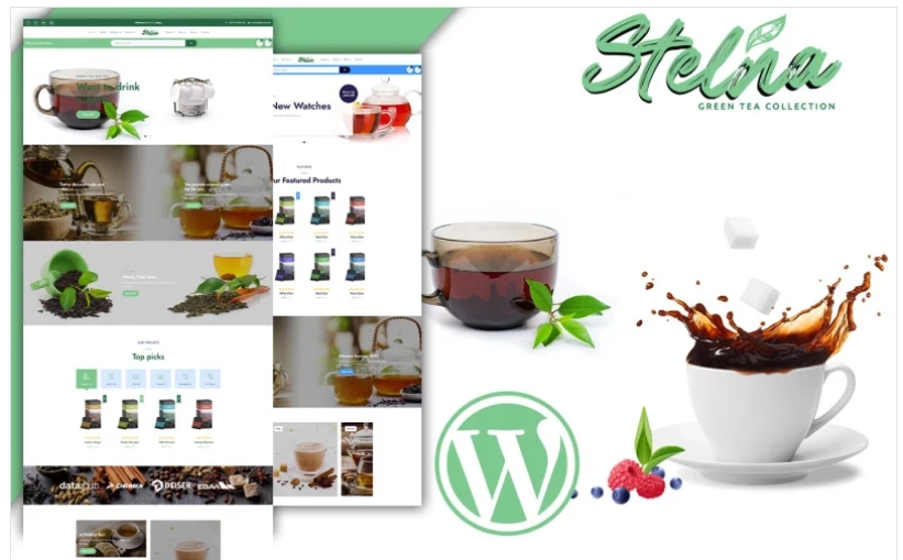 Discover the Stelna Tea Salon and Herbs Shop WooCommerce Theme