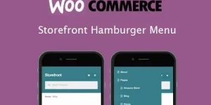 Storefront Hamburger Menu turns the default handheld navigation into an off-screen sidebar menu with a hamburger toggle.