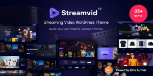 Looking to build a killer streaming site? The StreamVid - Streaming Video WordPress Theme might be exactly what you need. This powerful WordPress theme offers everything you need to create a seamless