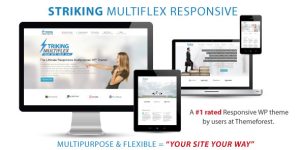 Unlock the power of the Striking MultiFlex eCommerce Responsive WP Theme. Access premium themes and plugins at Bevaultx. Sign up today!