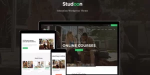 Studeon Education WordPress theme is a fresh