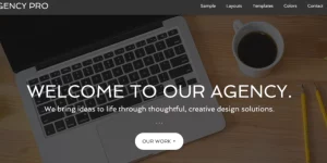 Represent your professional services with confidence and clarity by harnessing the streamlined professionalism of the Agency theme. First impressions are everything