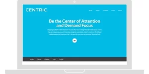 Centric is the antidote for the short attention spans. Your bounce rates will never be the same with a web design that draws readers in and delivers them down your page. Add mobile-responsiveness and seven built-in color styles