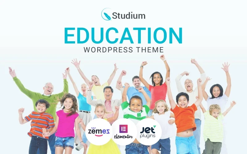 Studium is a great theme for presenting your educational institution in the most engaging way. You will be able to provide information about your school