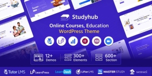 StudyHub is a versatile and powerful WordPress theme designed specifically for educational institutions