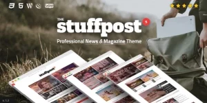 StuffPost is a professional News  Magazine WordPress theme