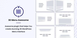 Transform your WordPress site with the Stunning 3D Off-Canvas Menu Plugin! Featuring 6 layout styles