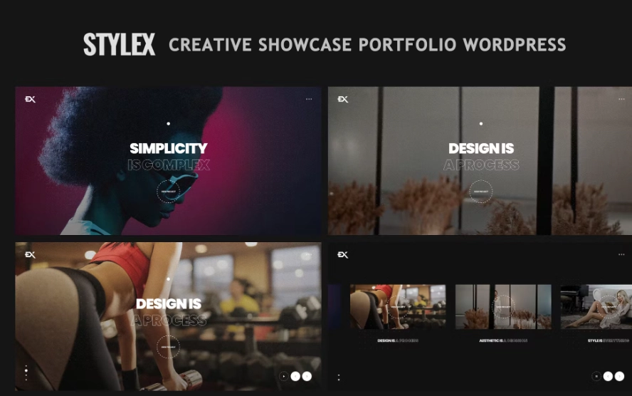 Stylex is a fully responsive WordPress with a modern design suitable for all creative fields. The theme is featuring a powerful video and imagery making it a perfect choice for photographers