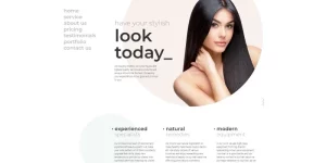 Meet this beautiful and laconic Beauty Hair Salon WordPress Theme - Stylone! With this immaculate theme you will be able to showcase your astonishing works represent your personnel