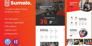 Sumolo is an all around coded and current WordPress Theme