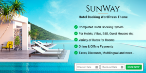 Elevate your hotel's online presence with Sunway. SEO-optimized and feature-packed