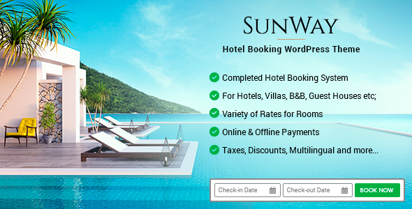 Elevate your hotel's online presence with Sunway. SEO-optimized and feature-packed