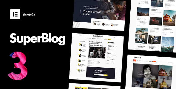 SuperBlog is a modular and flexible magazine and blog theme with a responsive layout and elegant styling. You have complete  unlimited control over the homepage. The theme includes lots of features. All functions and are based on solid back-end framework. Content Management Take advance of the native WordPress functions…