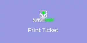 This add-on adds Print functionality to your ticket page. This addon requires the free core plugin found here.