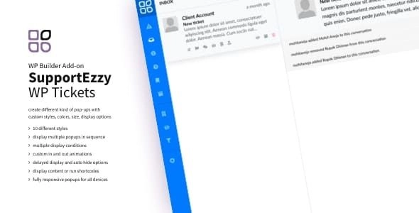 Elevate your customer support with SupportEzzy – a powerful WordPress Ticket System built on Vue.js. Enjoy seamless integration