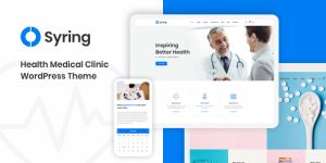 Enhance your medical website with the Syring WordPress theme. Intuitive