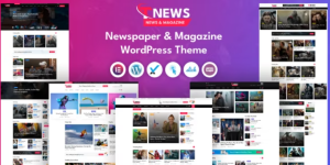 TNews News  Magazine WordPress Theme is a premium WordPress Theme designed for News website