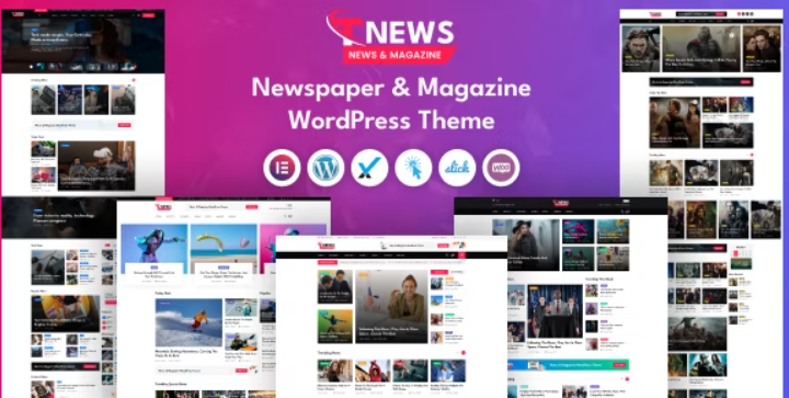 TNews News  Magazine WordPress Theme is a premium WordPress Theme designed for News website