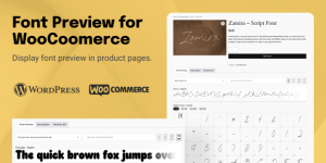 Enhance user experience on your WooCommerce store with TW Font Preview. Try it now through Bevaultx and boost engagement