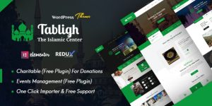 Tabligh Islamic Institute  Mosque WordPress Theme is the perfect WordPress theme for Islamic centers