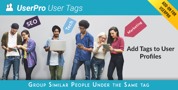 Tags Addon for UserPro: Revolutionize Your User Engagement Looking for a way to spice up your user engagement on your WordPress site? The Tags Addon for UserPro is your go-to solution. This amazing product allows you to add tags to user profiles with ease