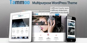 Tammoo is a powerful responsive WordPress Theme